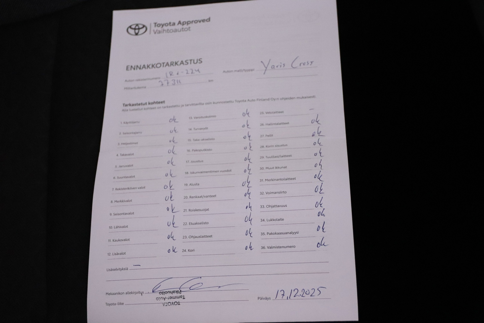 TOYOTA Yaris Cross 2023