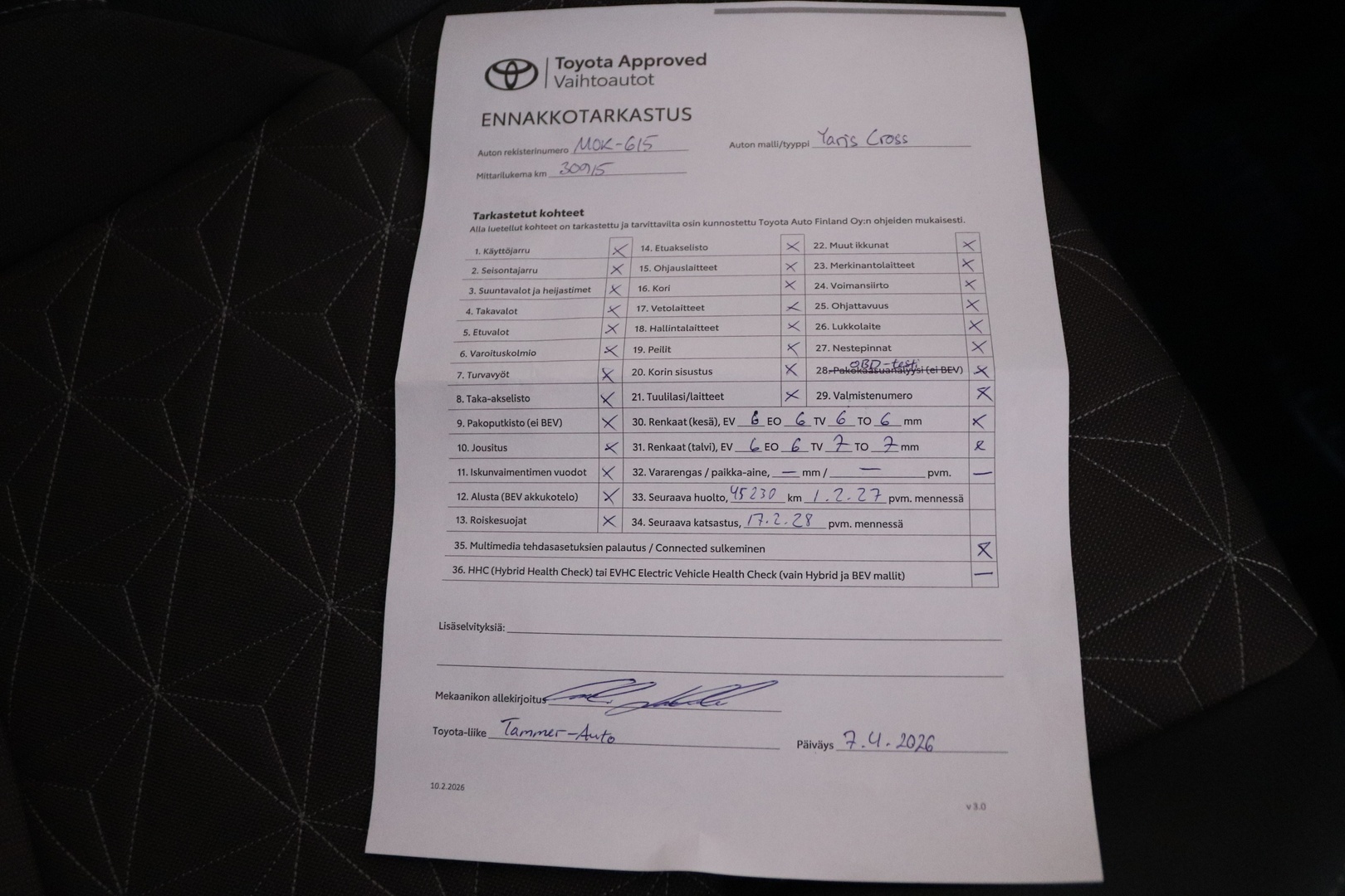 TOYOTA Yaris Cross 2022