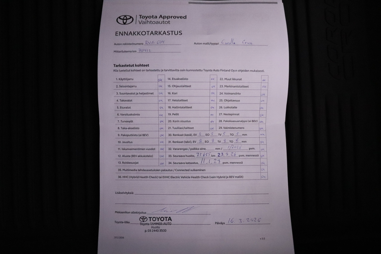 TOYOTA Corolla Cross 2023