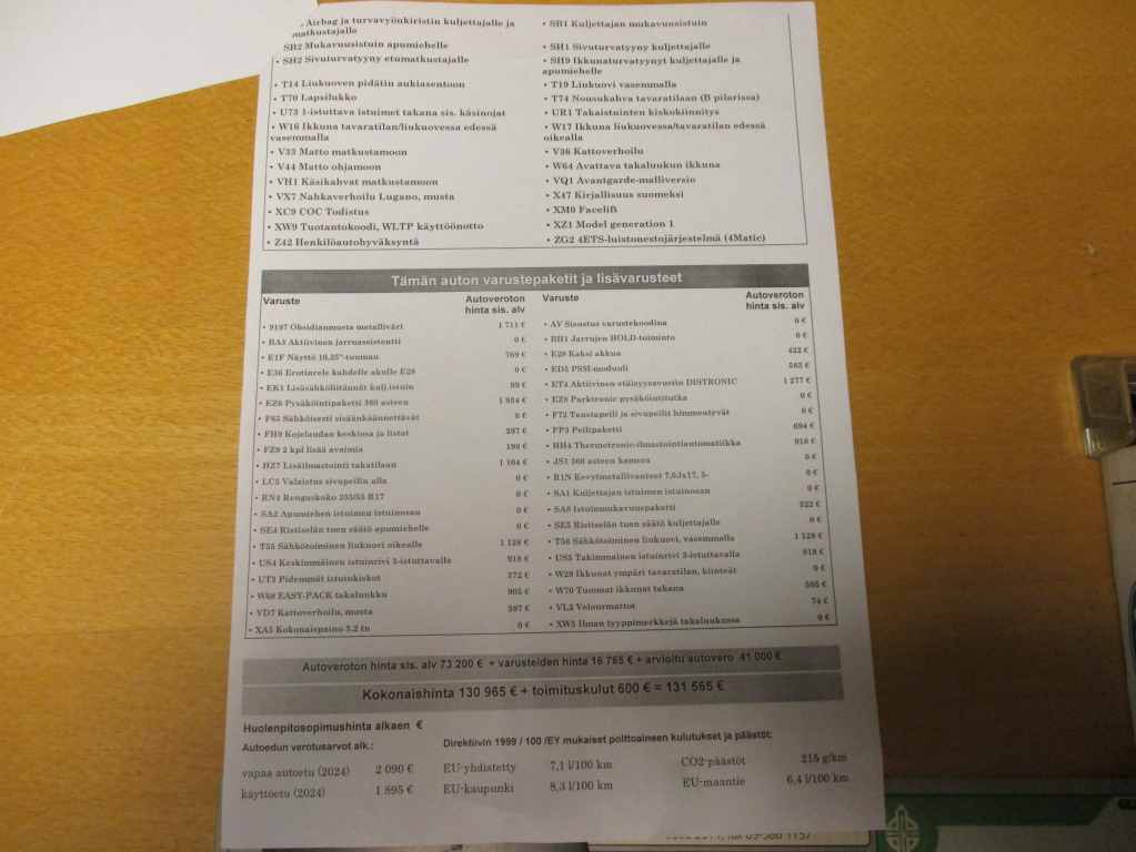 MERCEDES-BENZ V-Klasse 2022