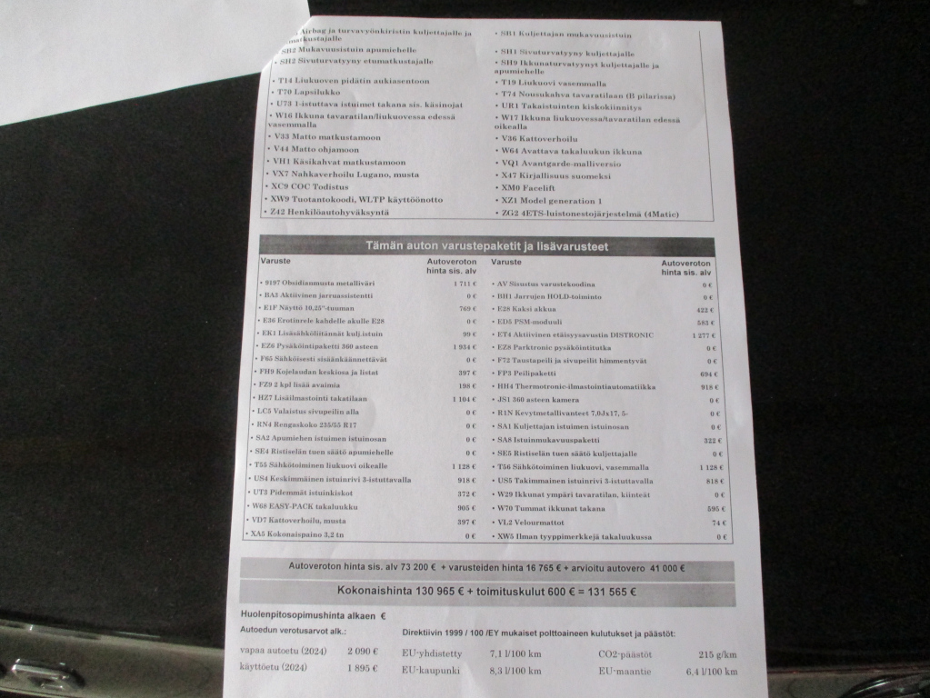 MERCEDES-BENZ V-Klasse 2022