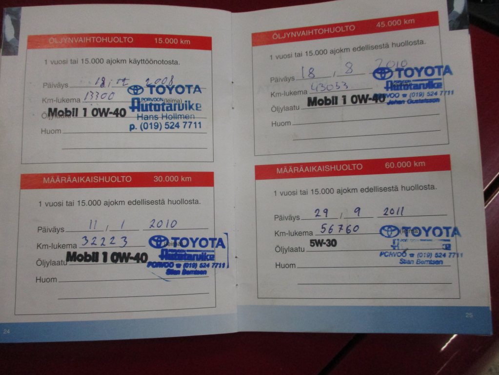 TOYOTA COROLLA VERSO 2008