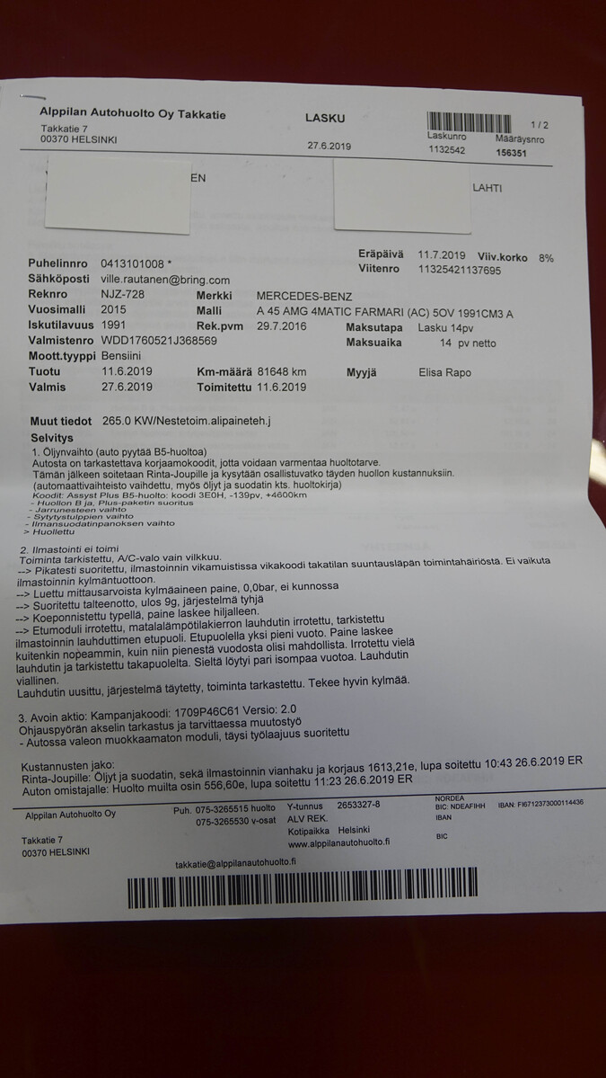 MERCEDES-BENZ A 45 AMG 2015