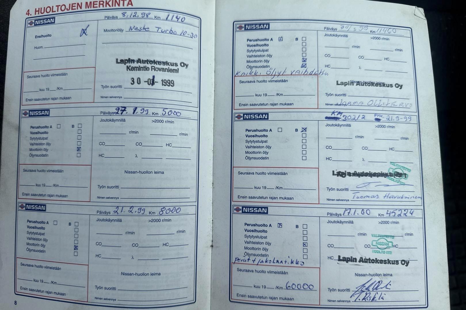 NISSAN Pick-up 1999