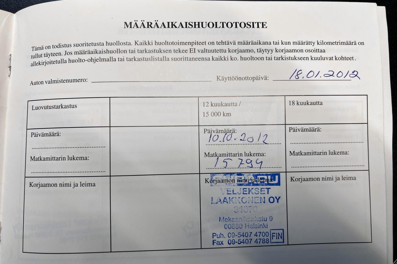SUBARU Forester 20