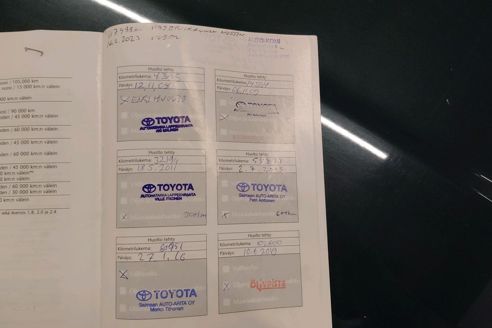 TOYOTA Auris 2008