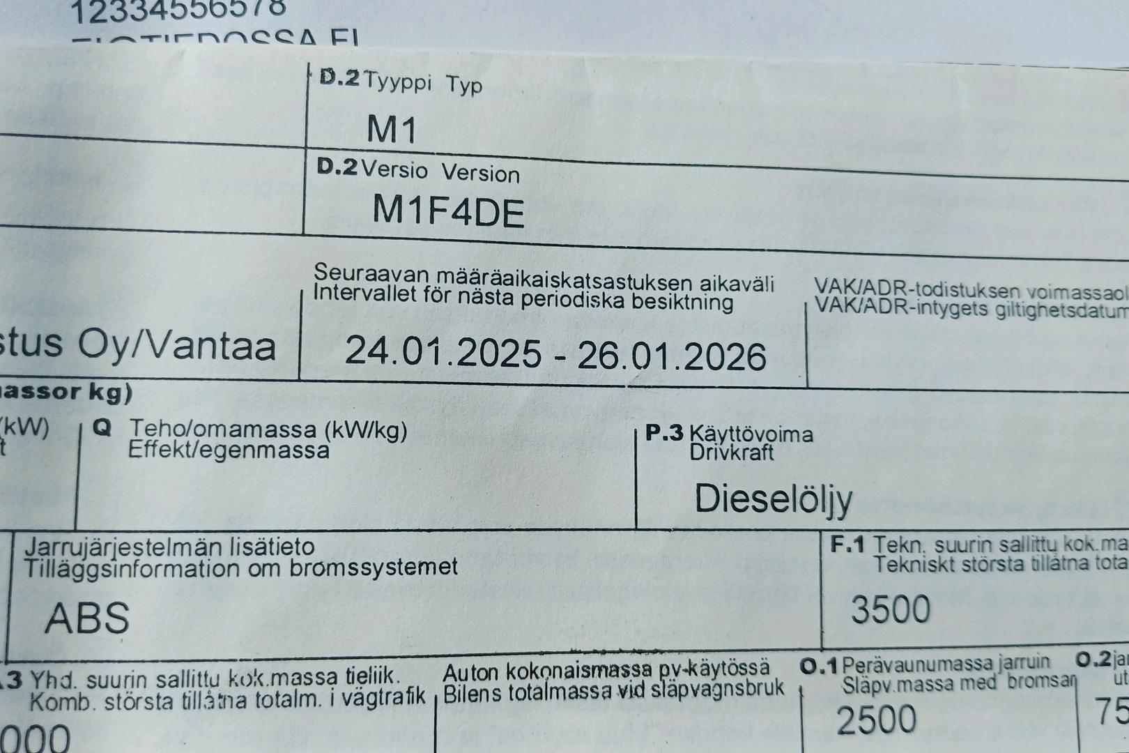 NISSAN NV400 2013