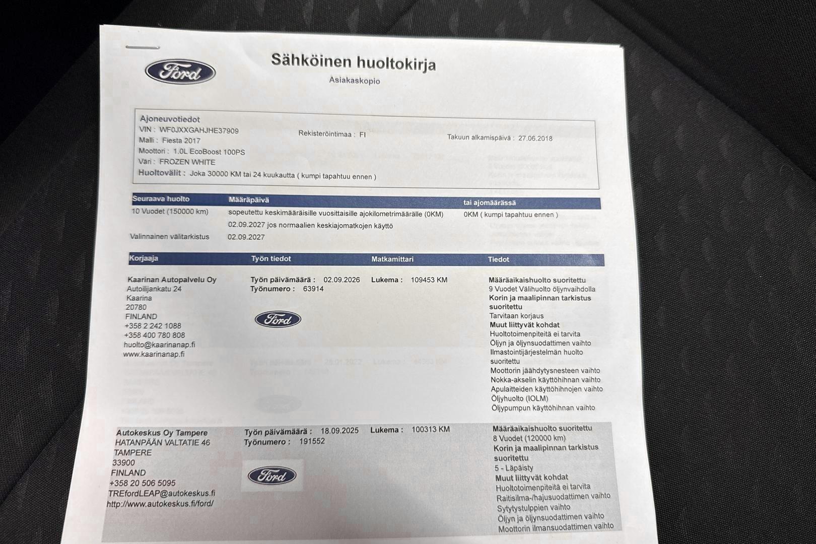 FORD Fiesta 2018