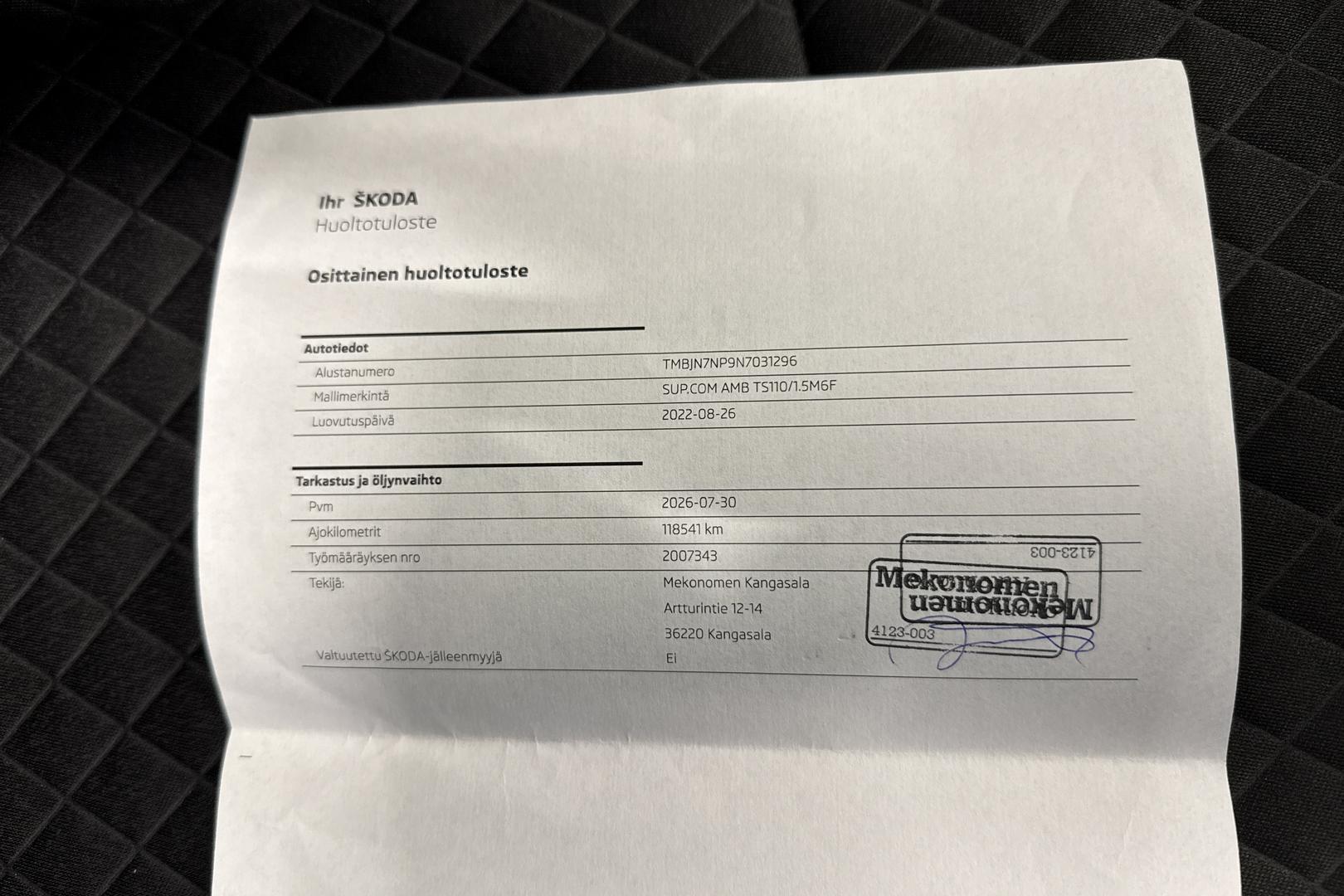 SKODA Superb 2022