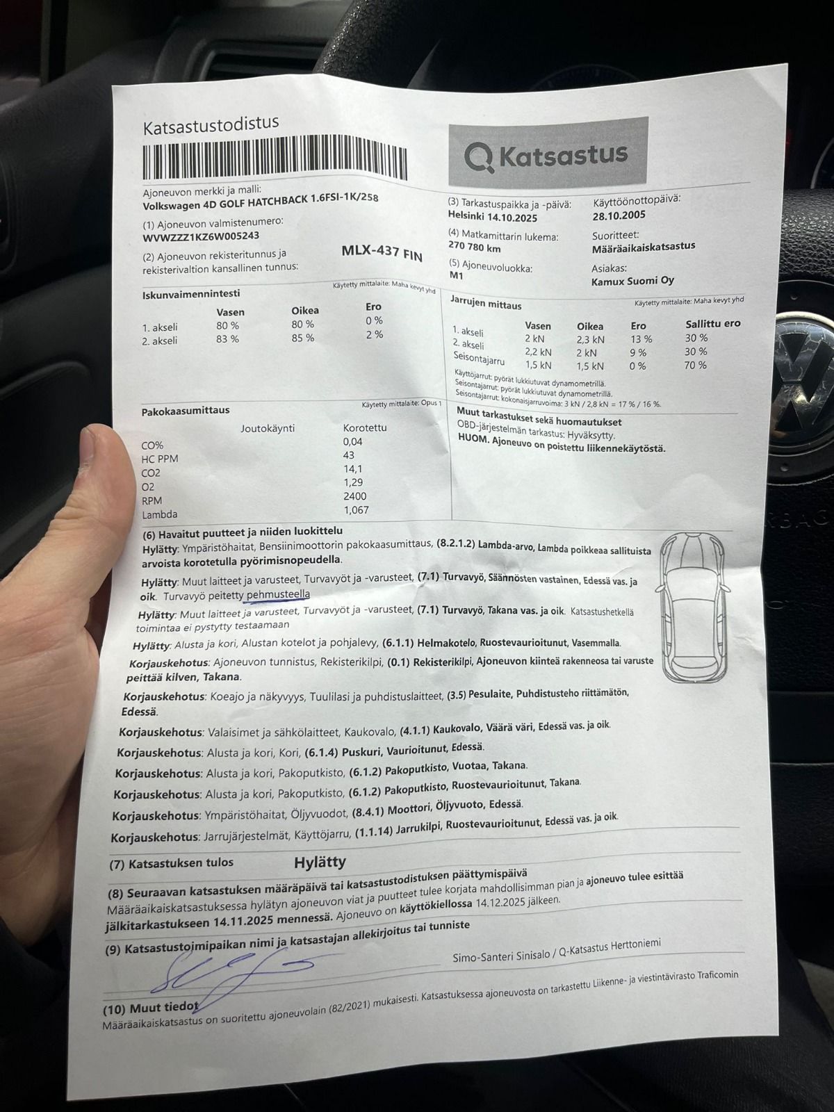 Volkswagen Golf 2005