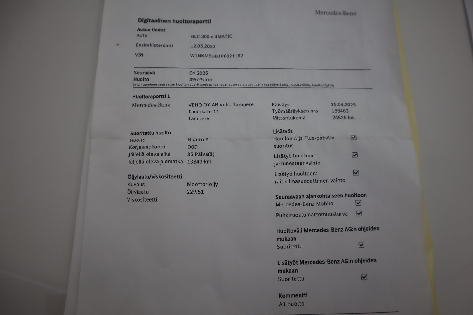 MERCEDES-BENZ GLC 2023