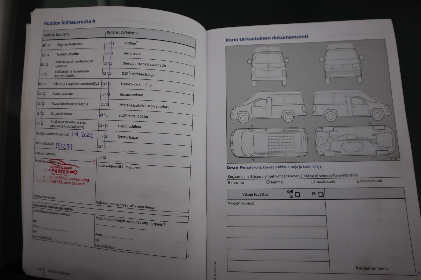 VOLKSWAGEN Transporter 2016