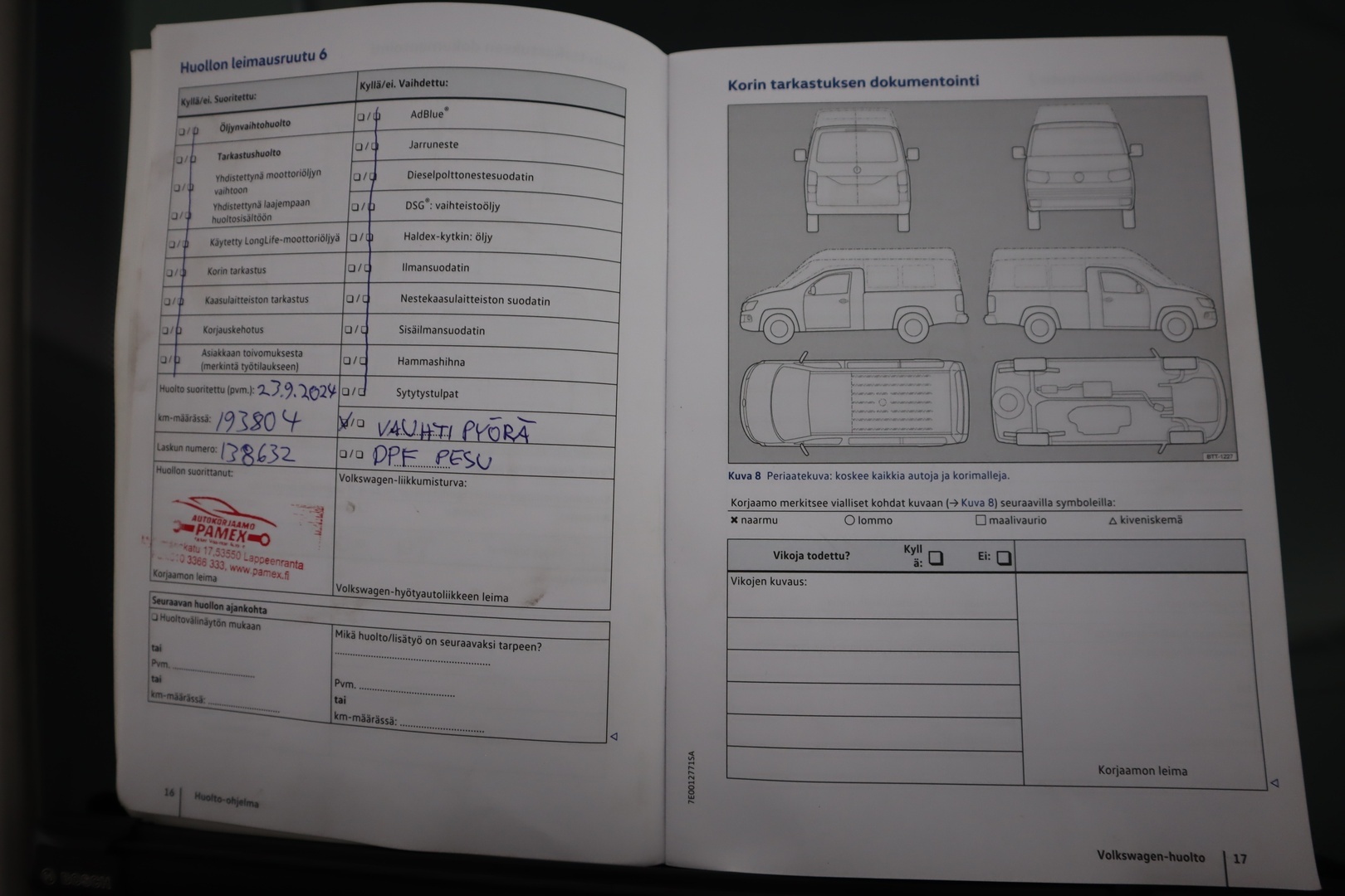 VOLKSWAGEN Transporter 2016