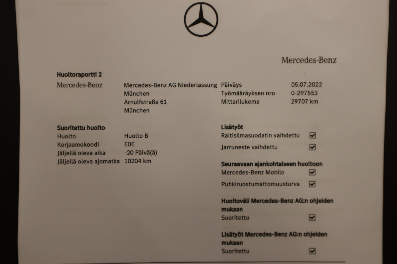 MERCEDES-BENZ EQC 2020