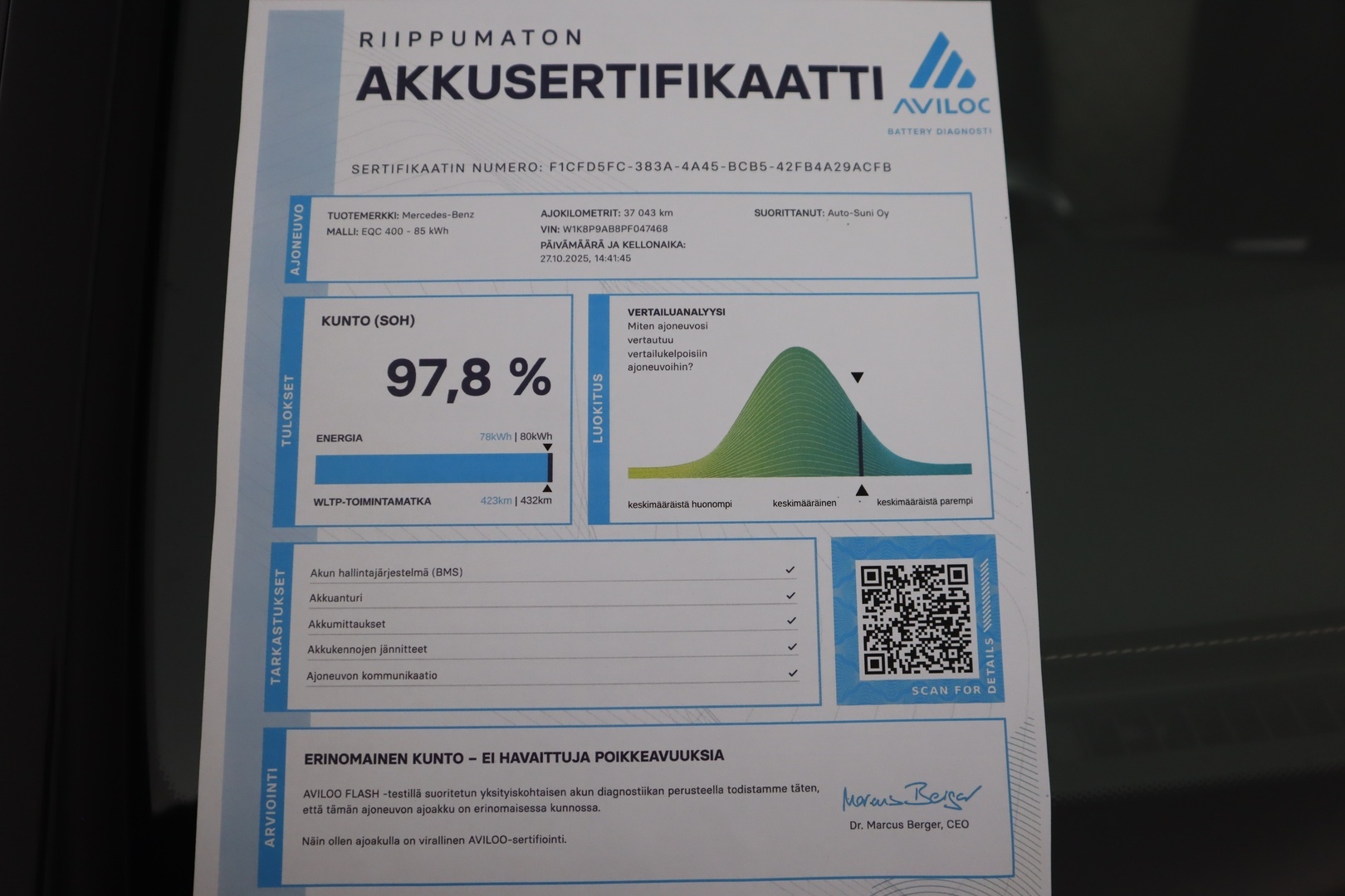MERCEDES-BENZ EQC 2023