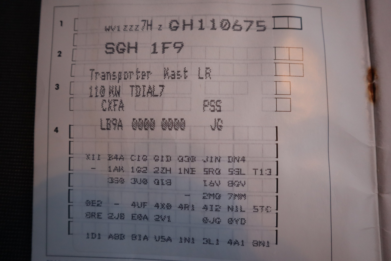 VOLKSWAGEN Transporter 2016