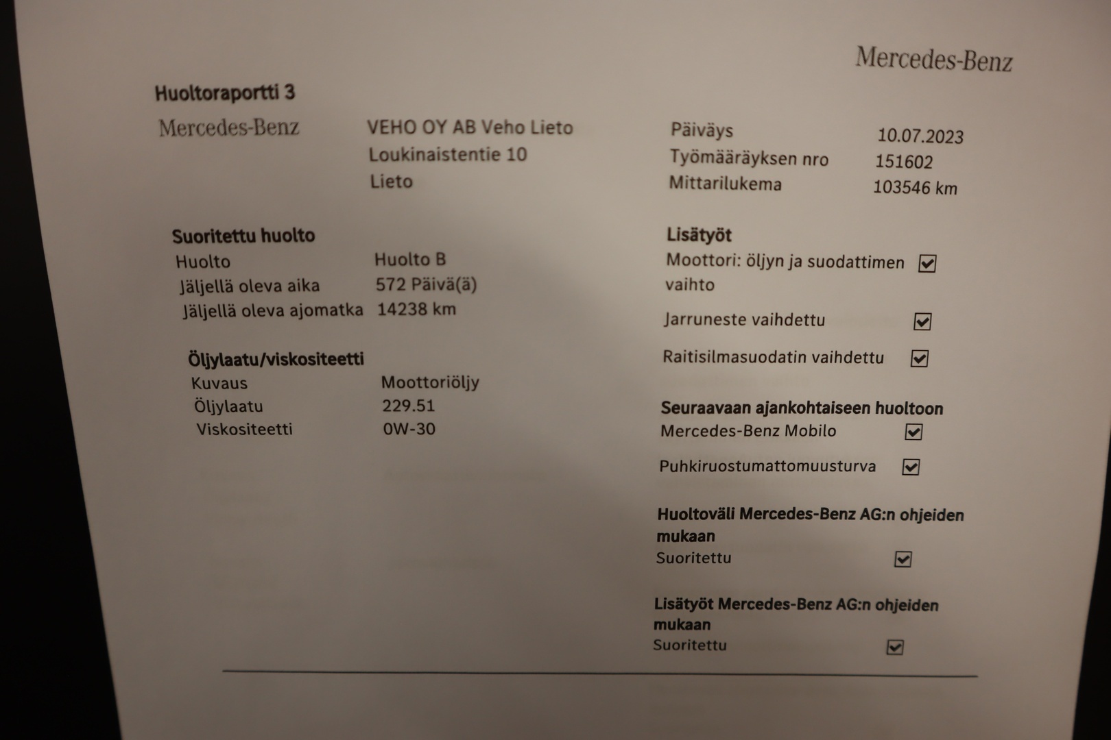 MERCEDES-BENZ Vito 2021