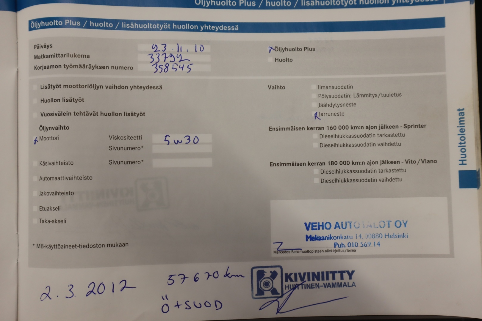 MERCEDES-BENZ Vito 2009