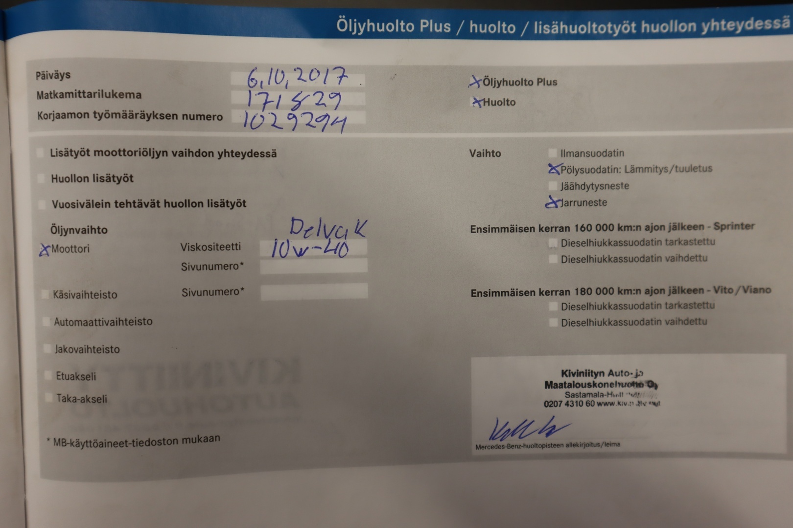 MERCEDES-BENZ Vito 2009