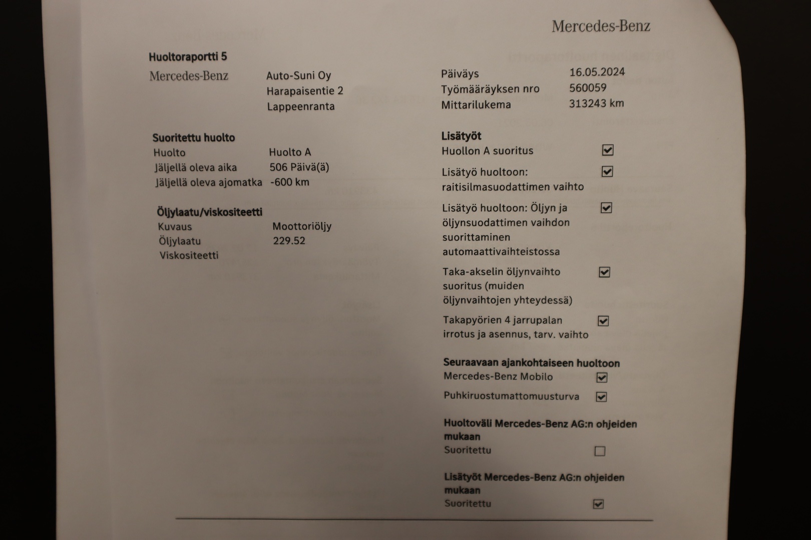 MERCEDES-BENZ Sprinter 2021