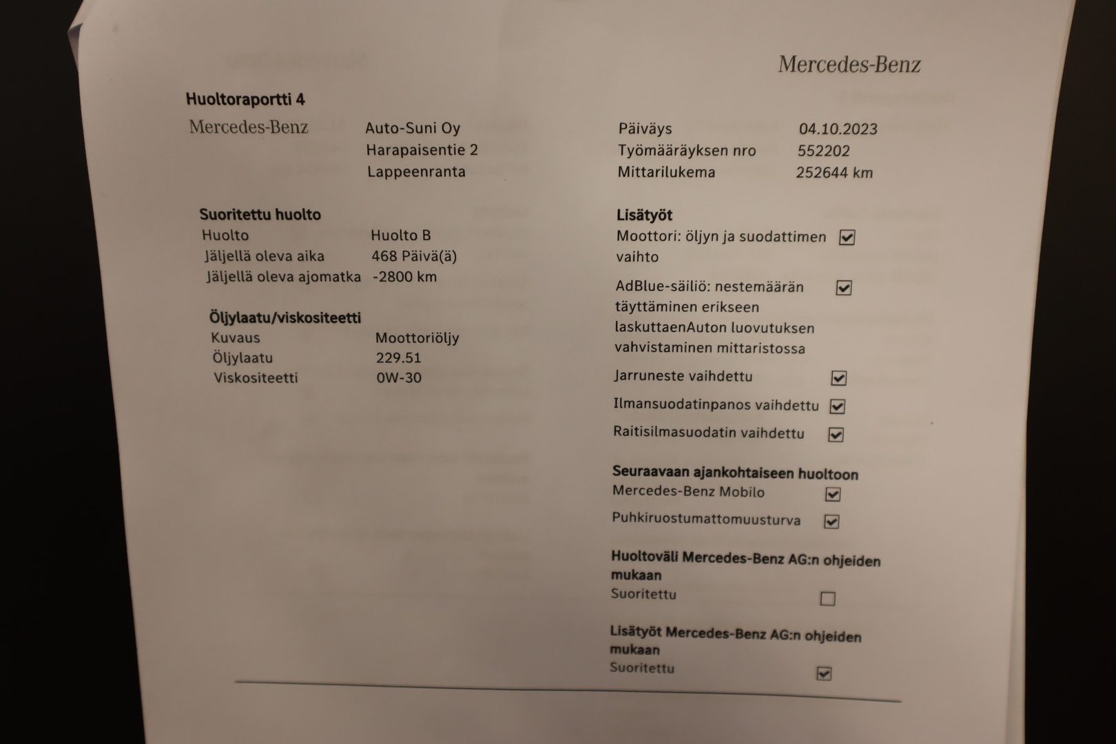 MERCEDES-BENZ Sprinter 2021