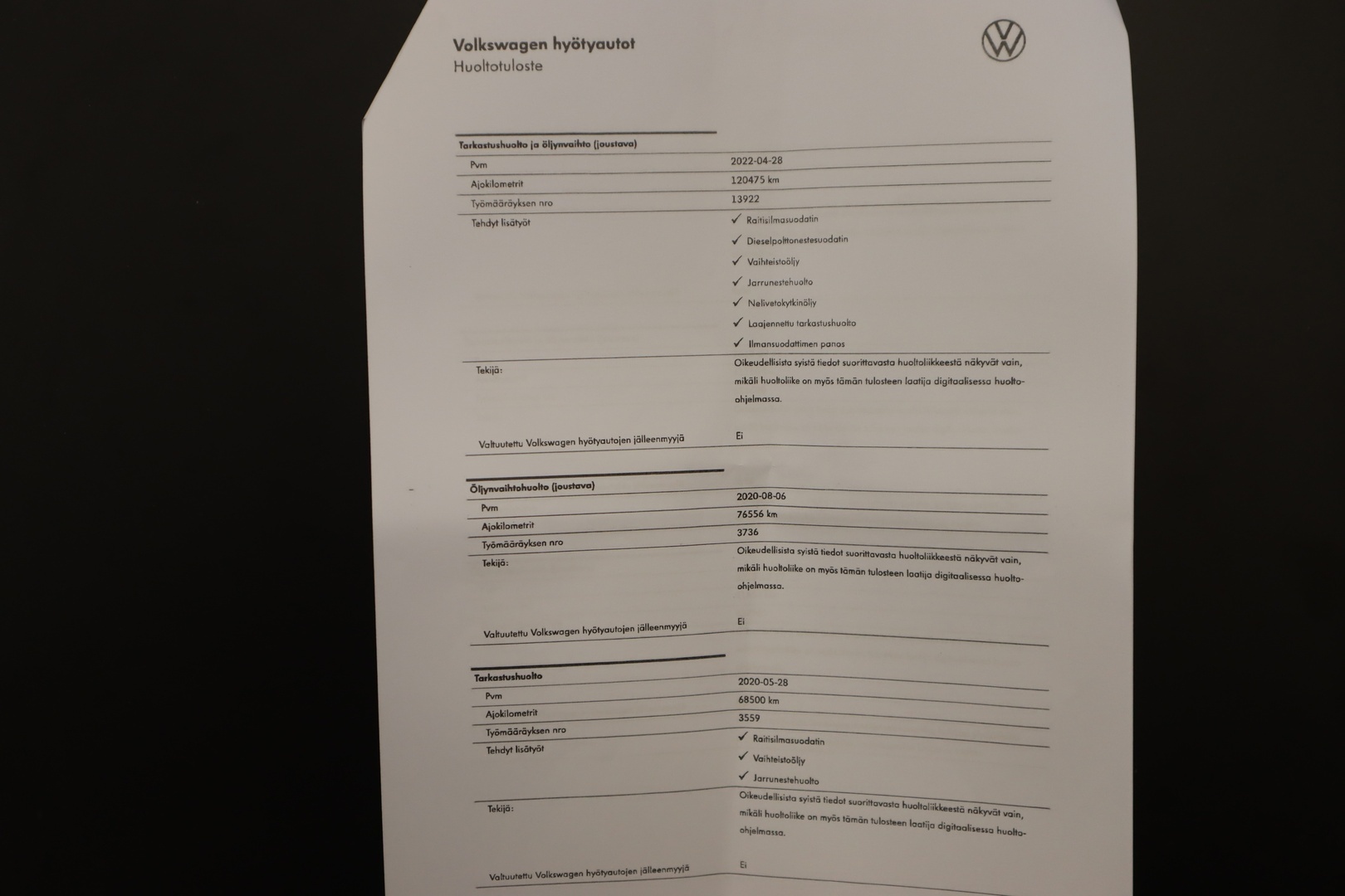 VOLKSWAGEN Caravelle 2018