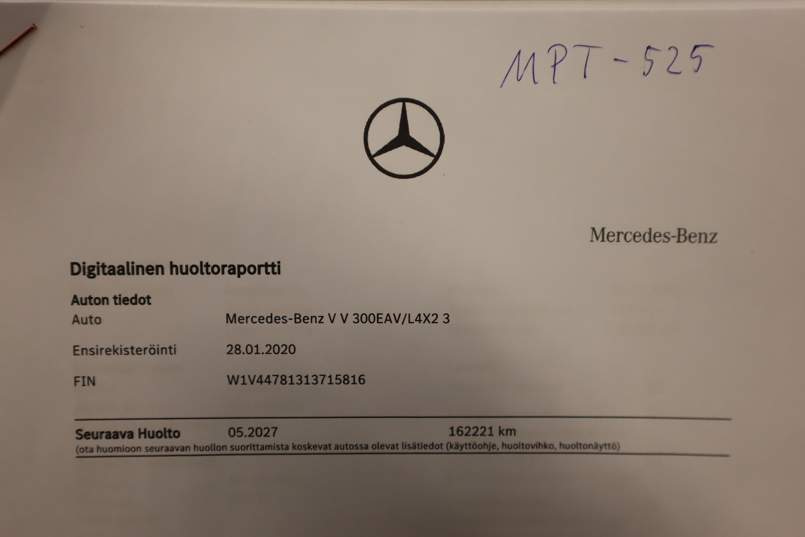 MERCEDES-BENZ V 2020