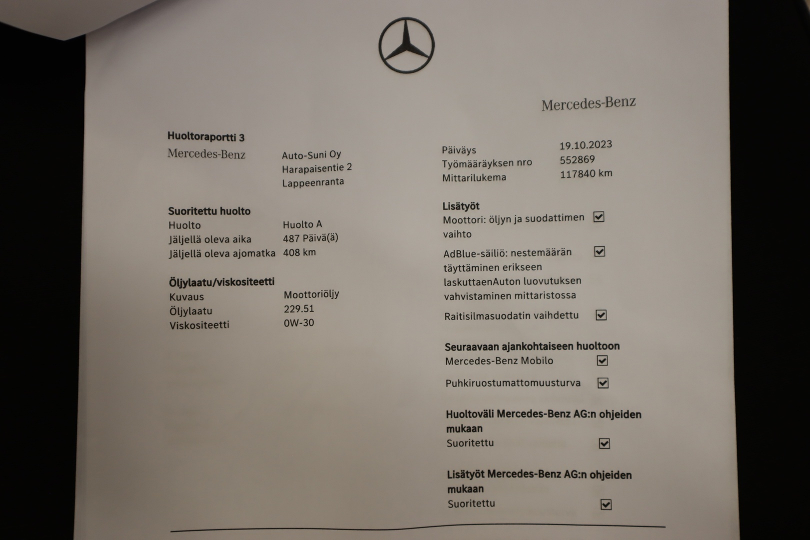 MERCEDES-BENZ Vito 2021