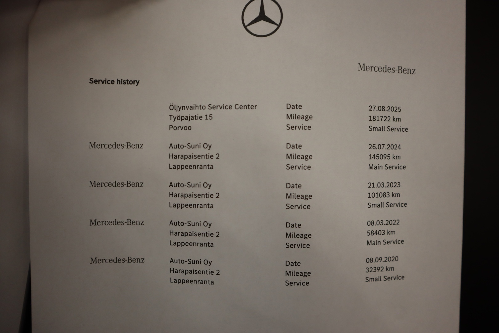 MERCEDES-BENZ Vito 2018