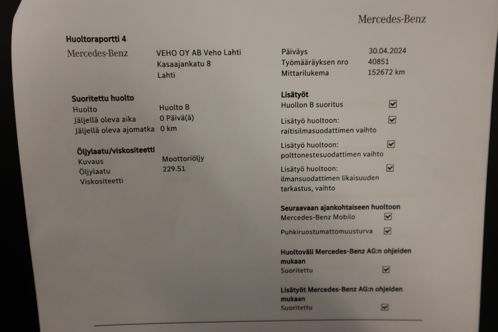 MERCEDES-BENZ Vito 2021