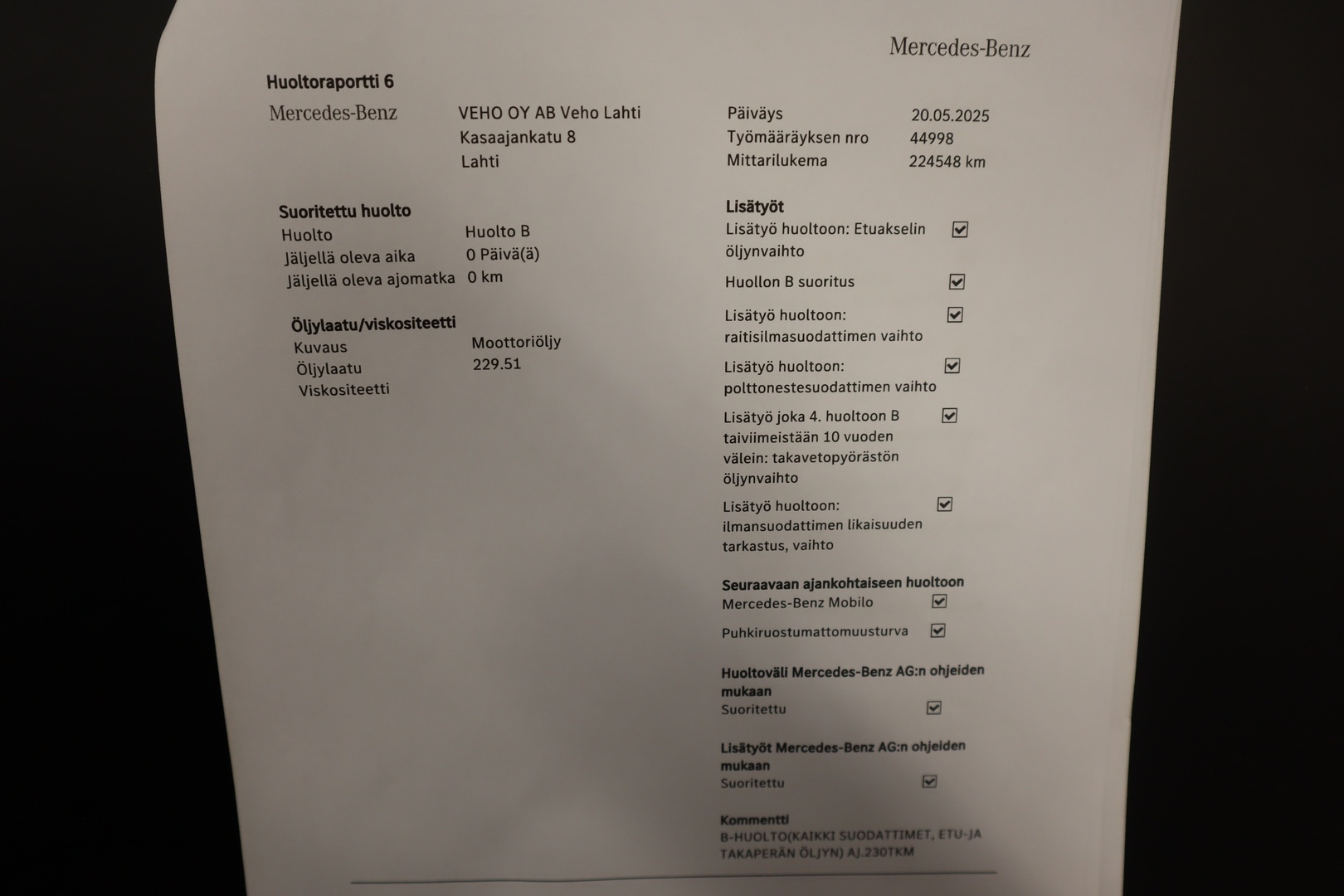 MERCEDES-BENZ Vito 2021