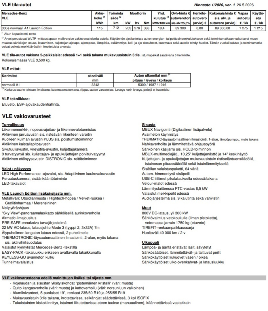 MERCEDES-BENZ VLE 5