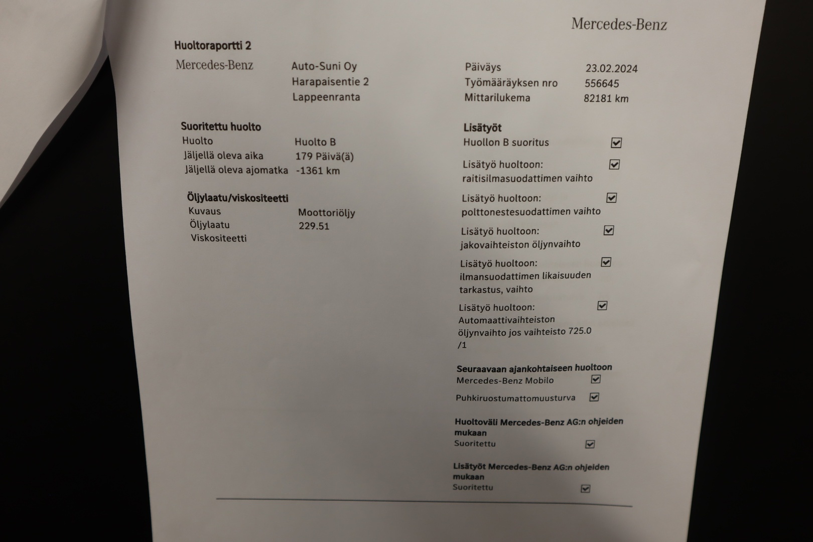 MERCEDES-BENZ Vito 2021