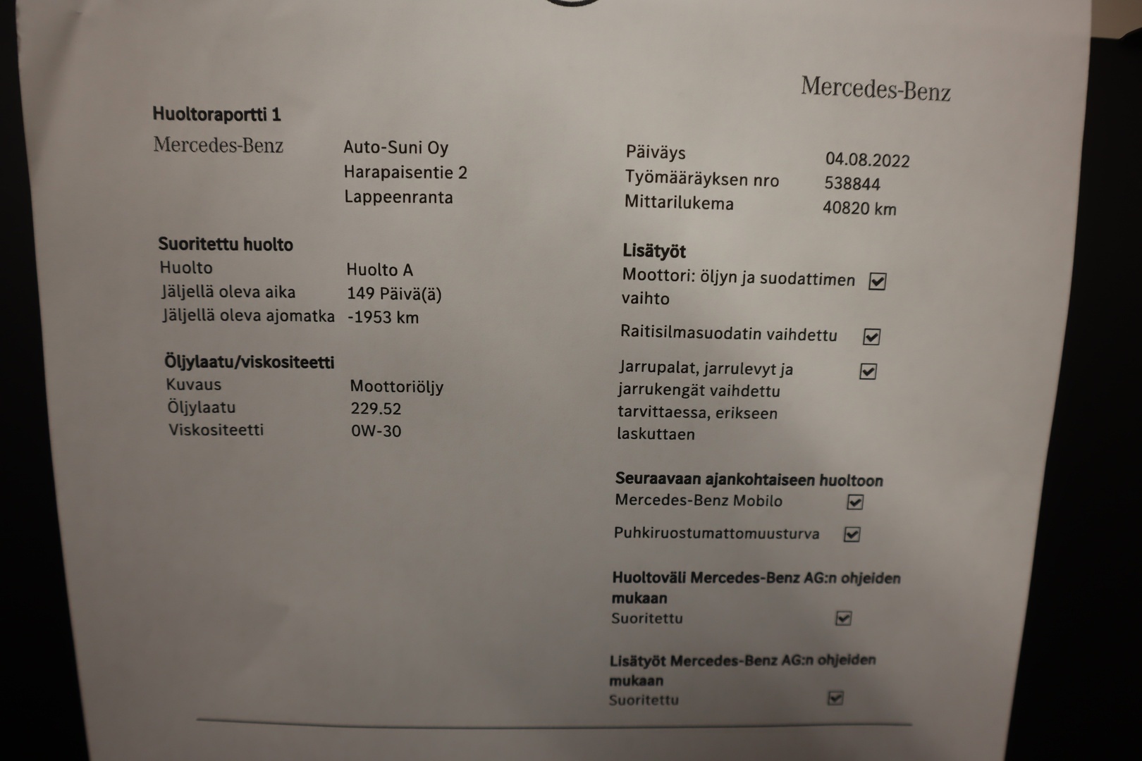 MERCEDES-BENZ Vito 2021