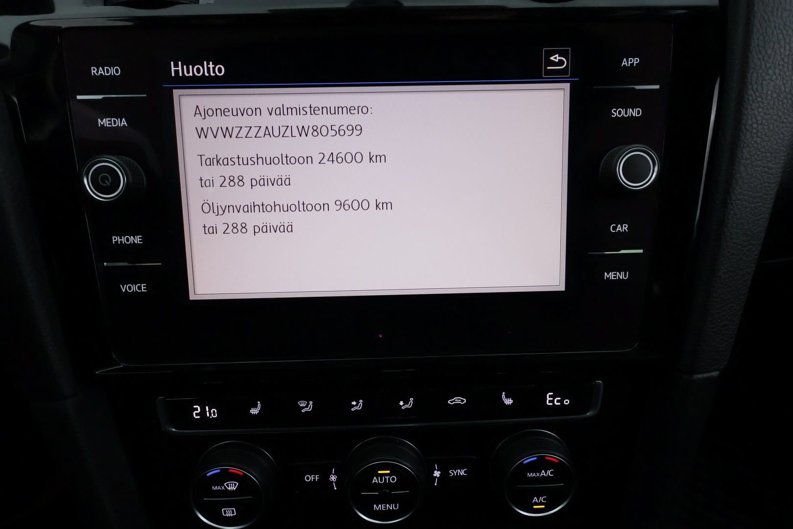 VOLKSWAGEN Golf 2020