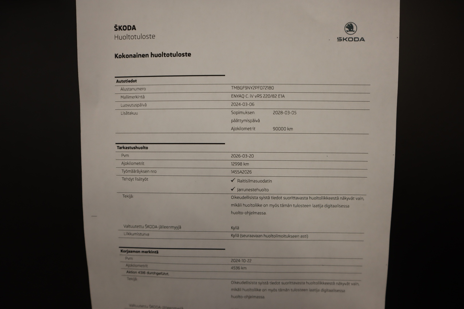 SKODA Enyaq 2024