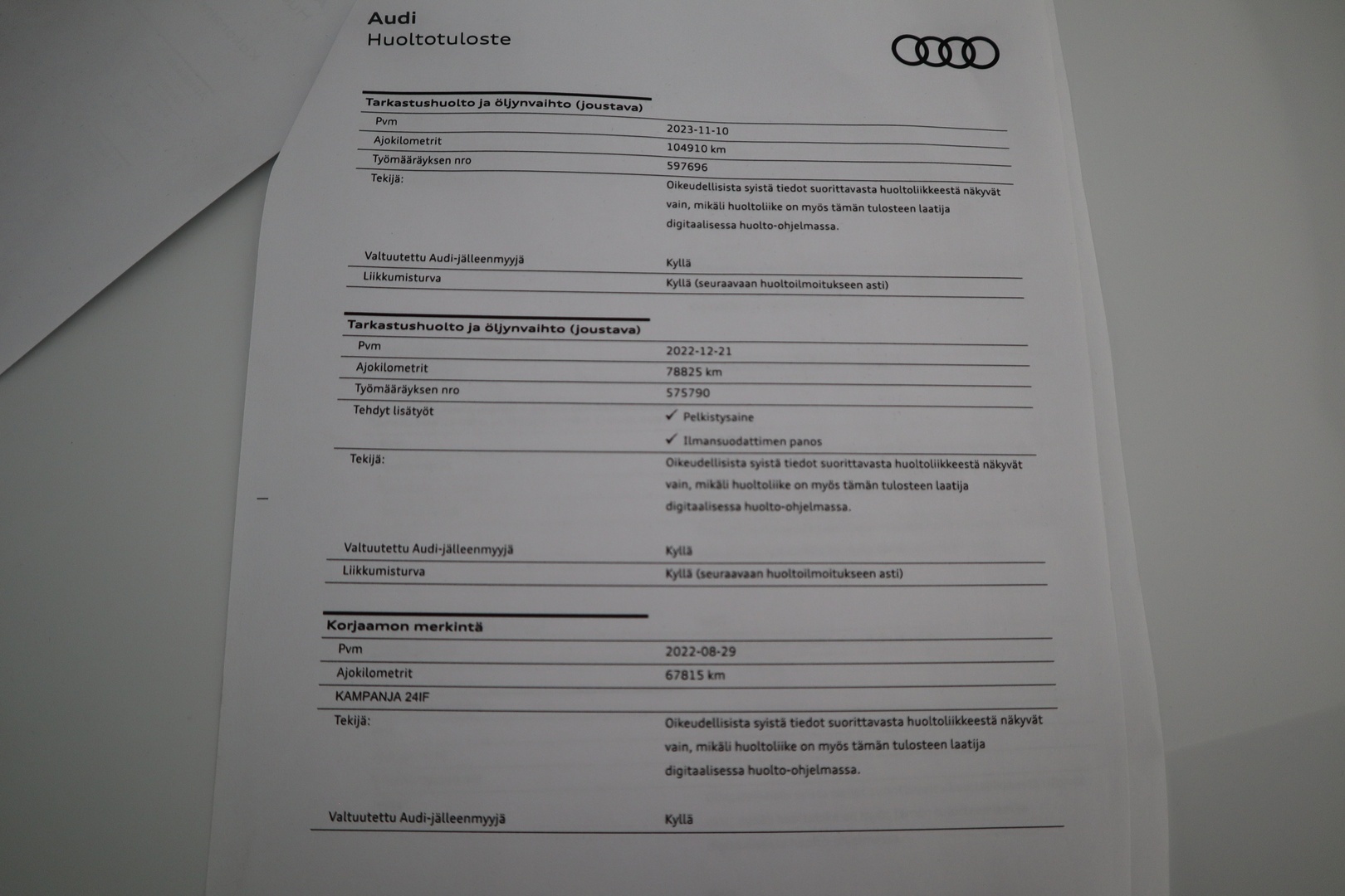 AUDI A6 2020