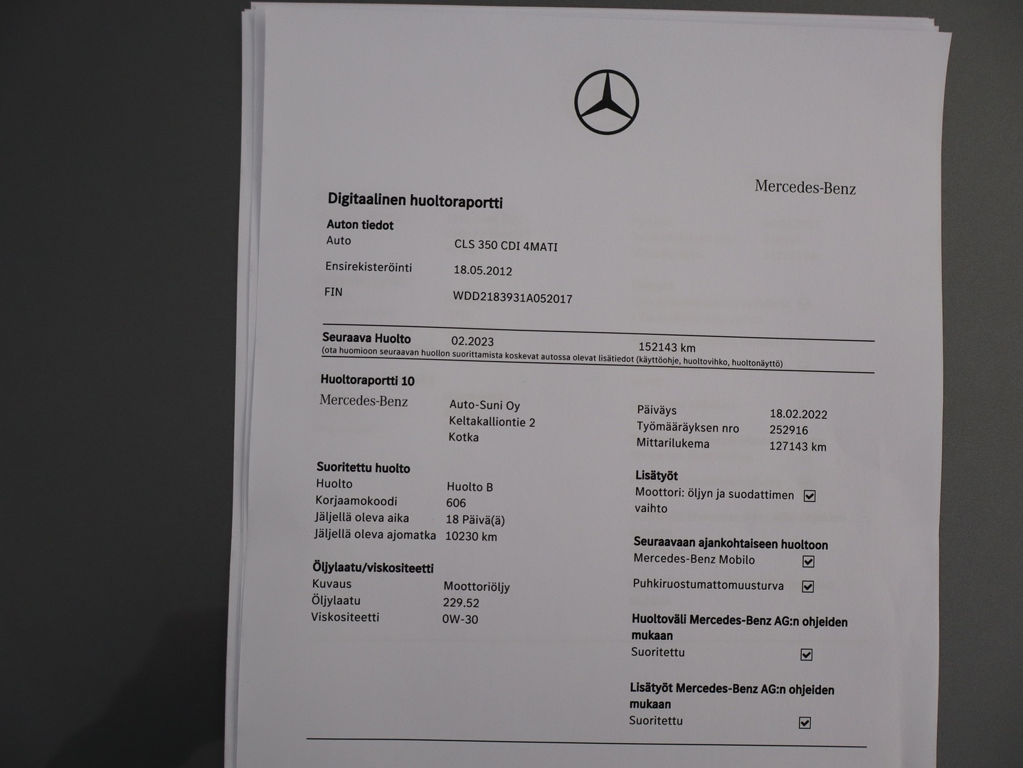 MERCEDES-BENZ CLS 2012