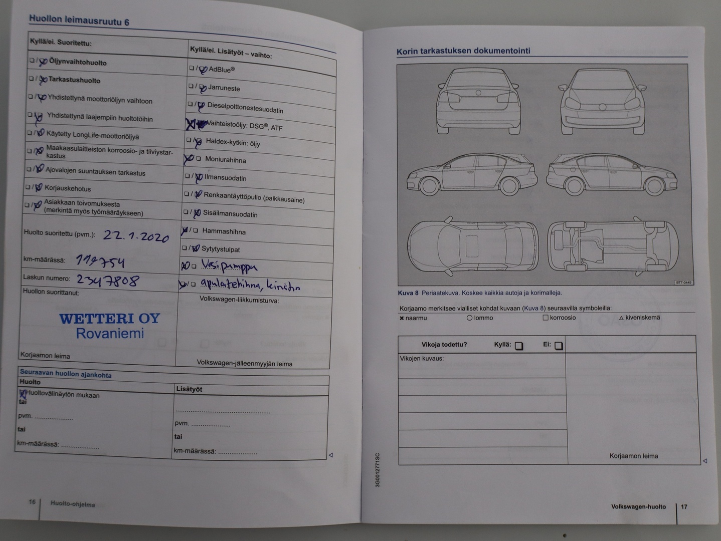 VOLKSWAGEN Passat 2016