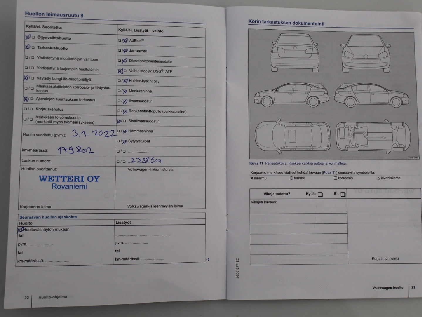 VOLKSWAGEN Passat 2016