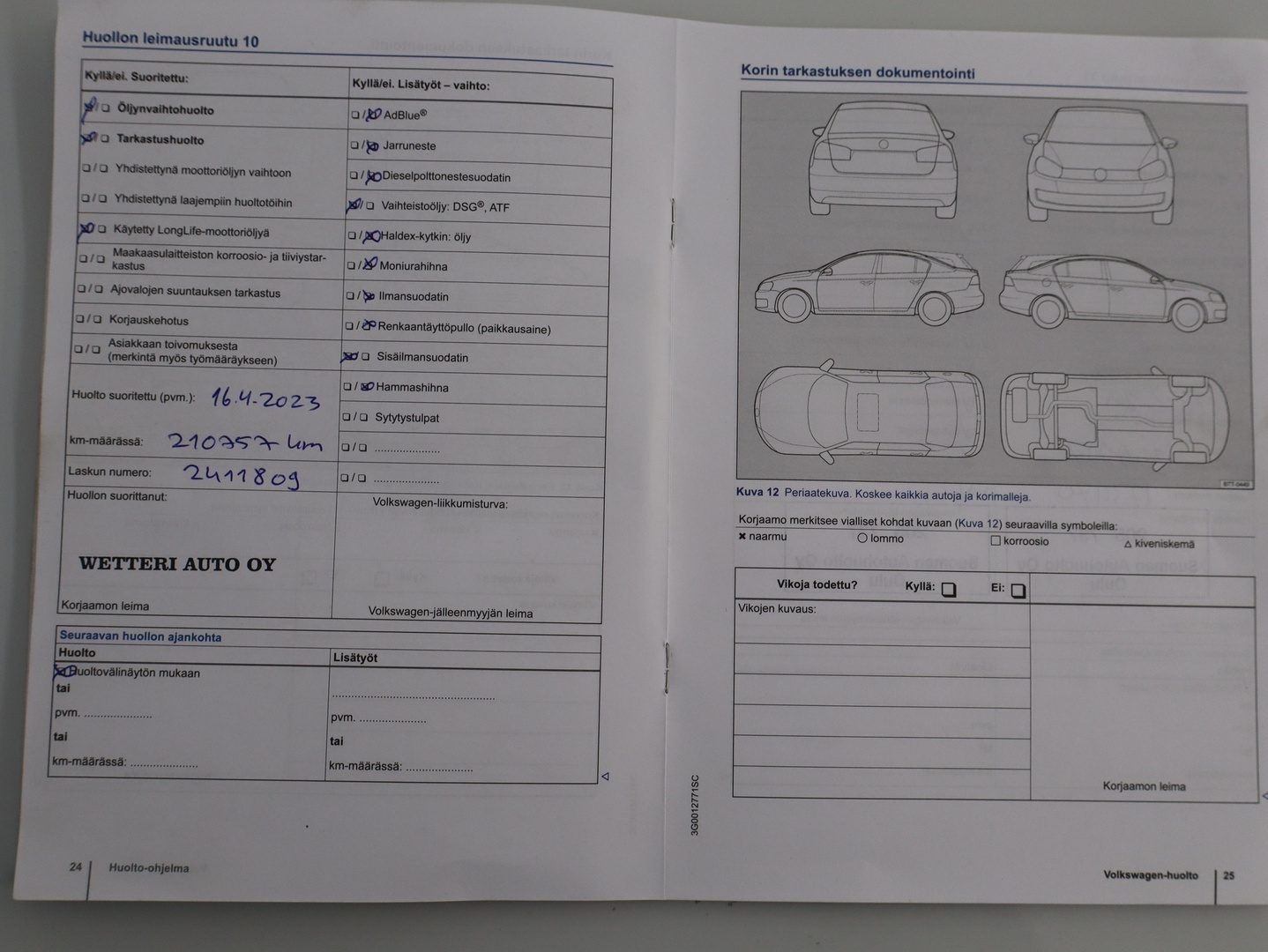 VOLKSWAGEN Passat 2016