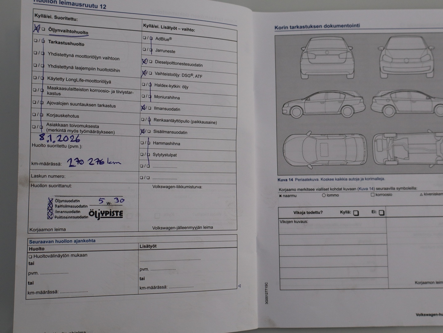 VOLKSWAGEN Passat 2016