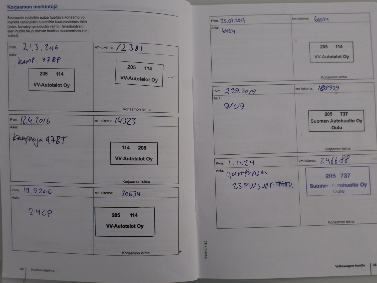 VOLKSWAGEN Passat 2016