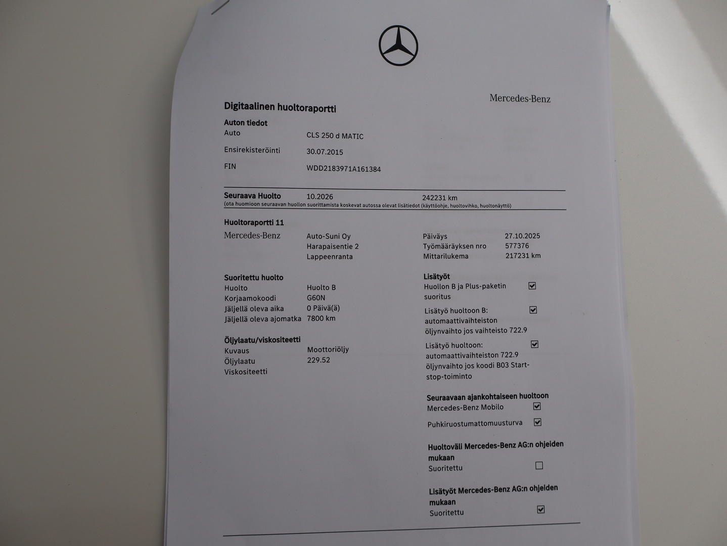 MERCEDES-BENZ CLS 2015