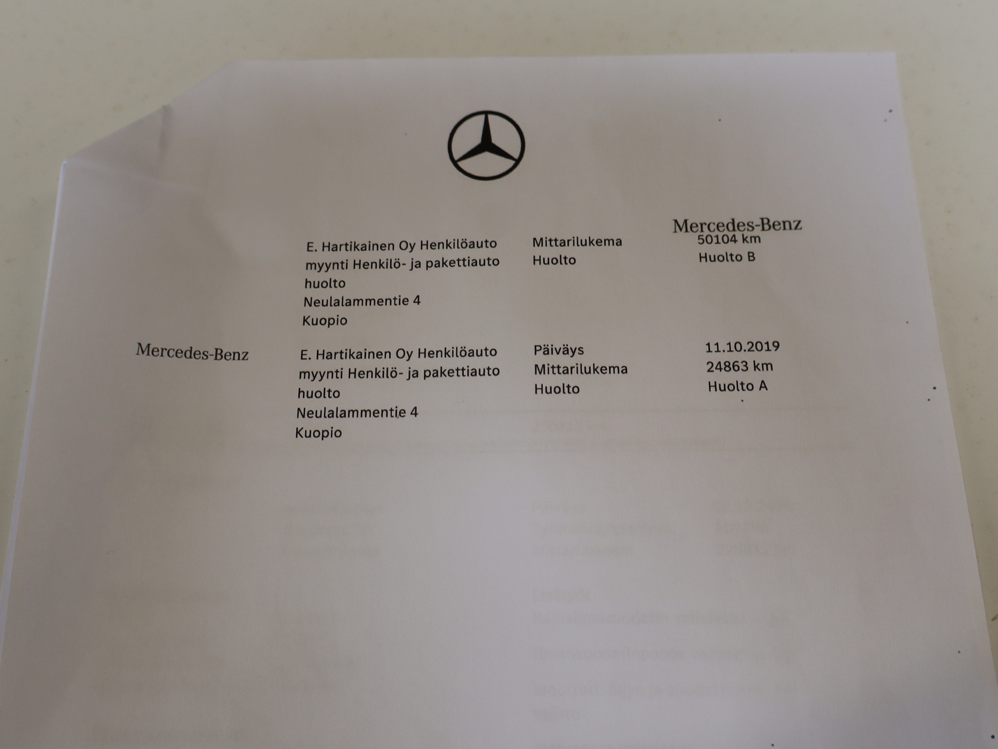 MERCEDES-BENZ E 2019