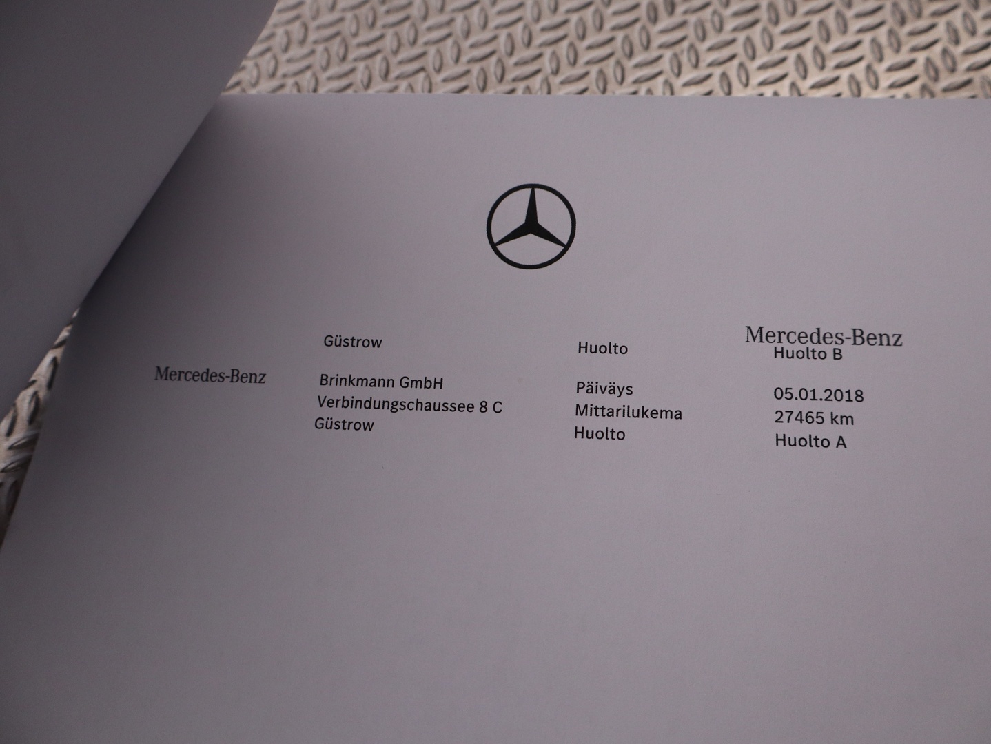 MERCEDES-BENZ E 2017
