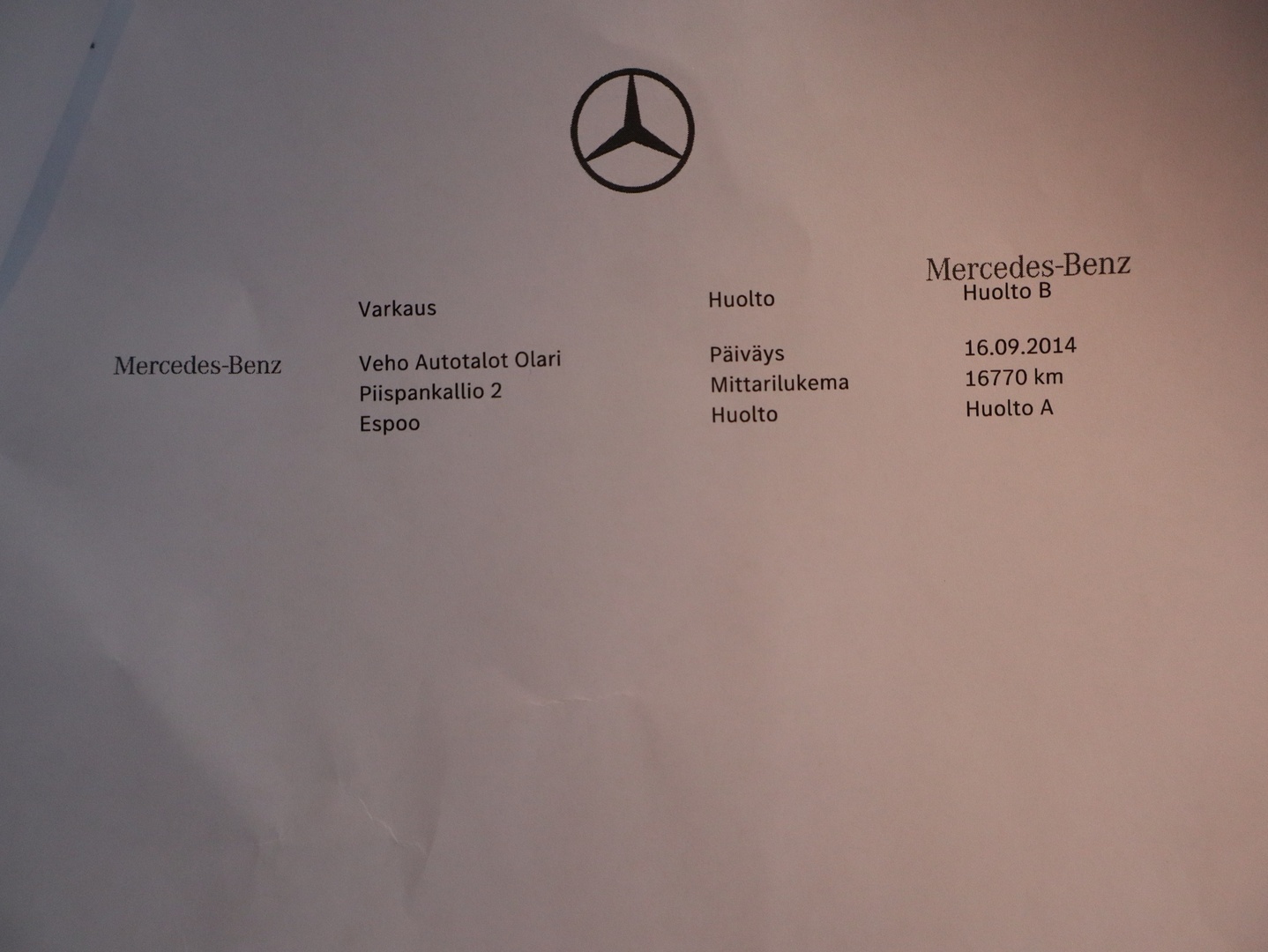 MERCEDES-BENZ B 2013