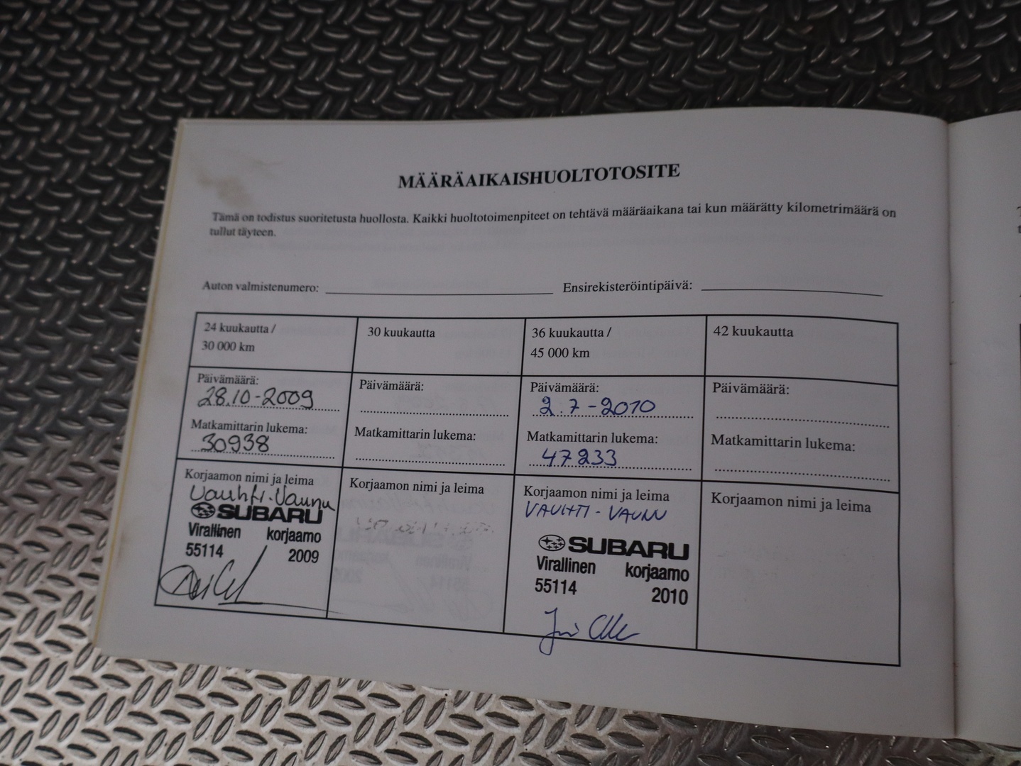 SUBARU Forester 2008