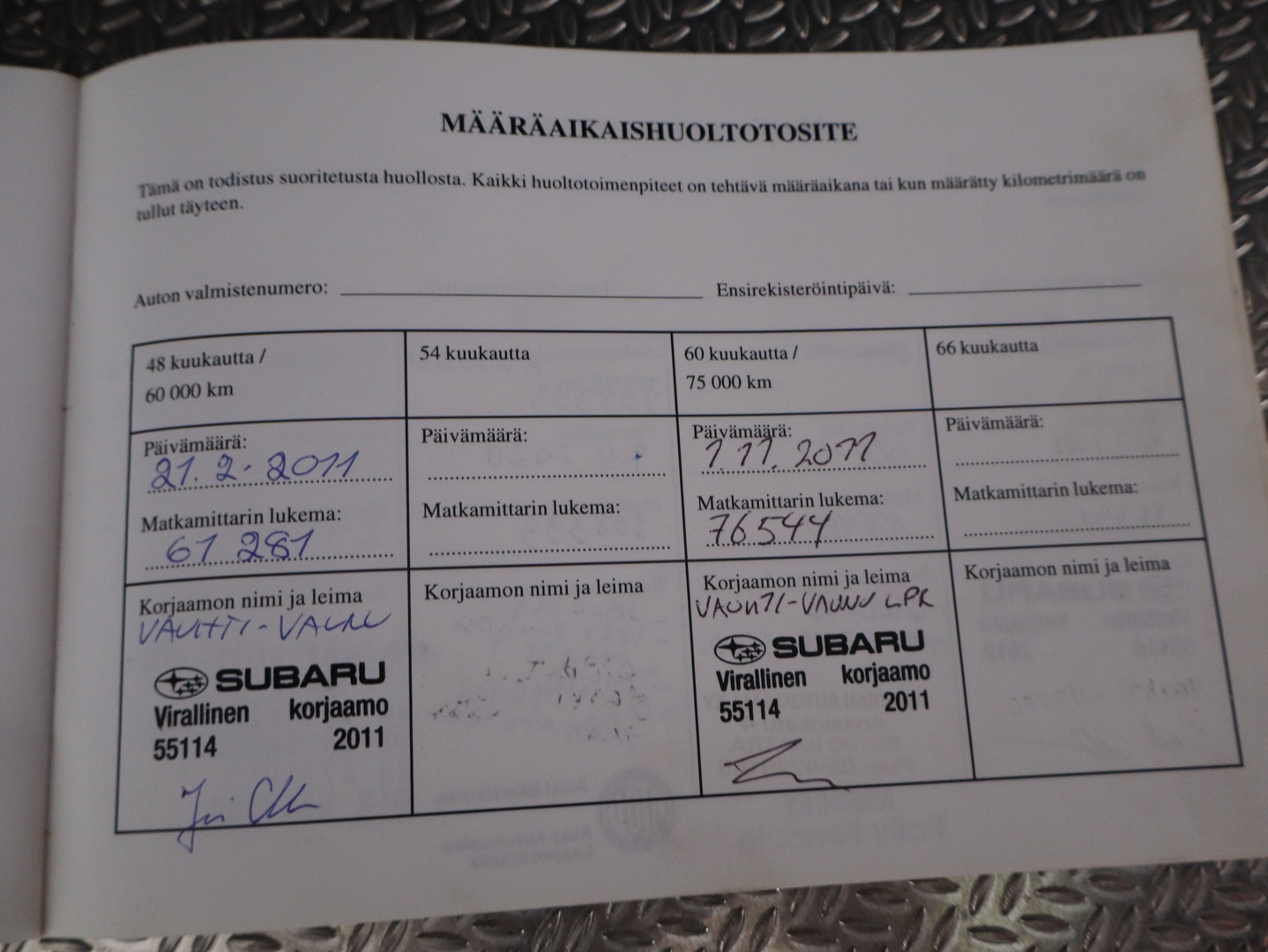 SUBARU Forester 2008