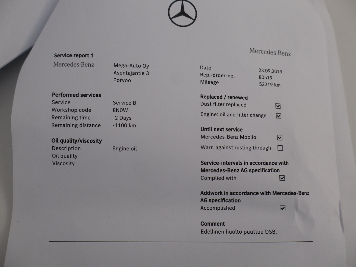 MERCEDES-BENZ GLC 2017